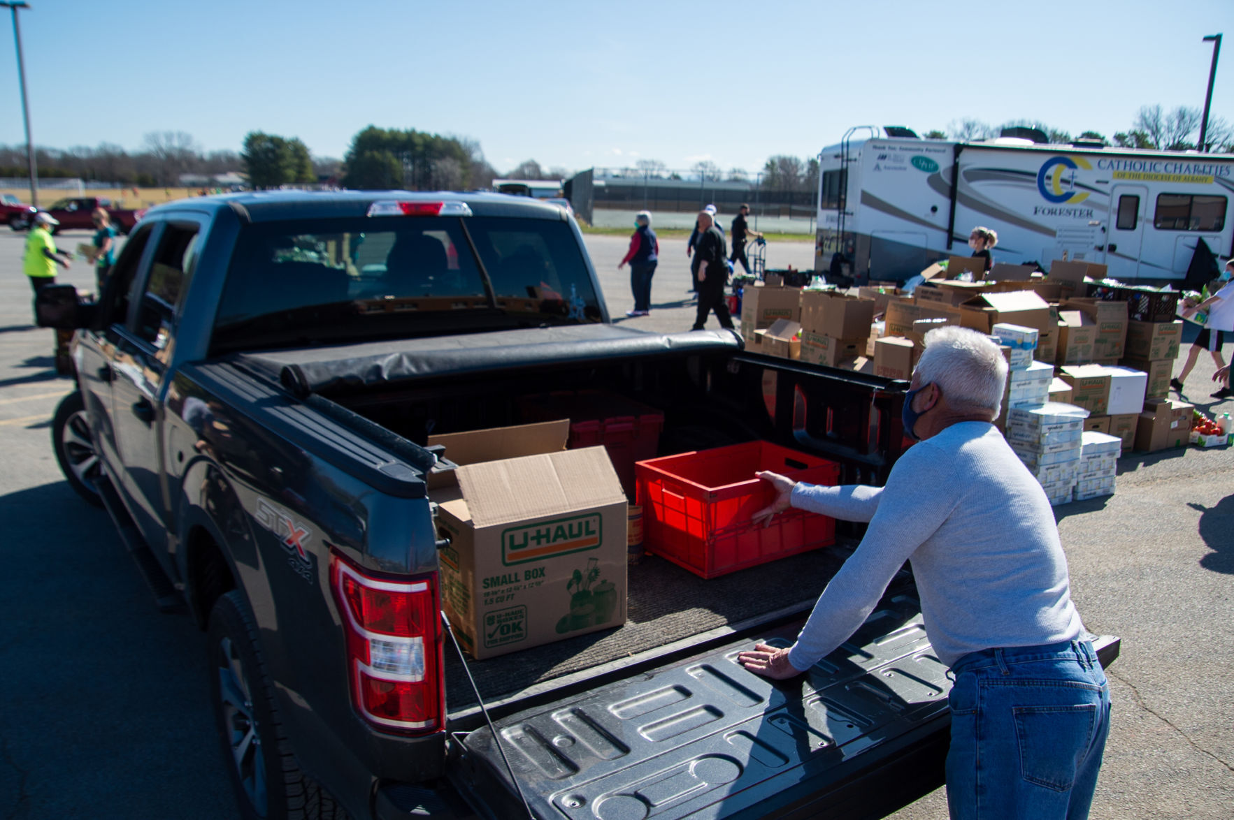 Hudson Falls food distribution